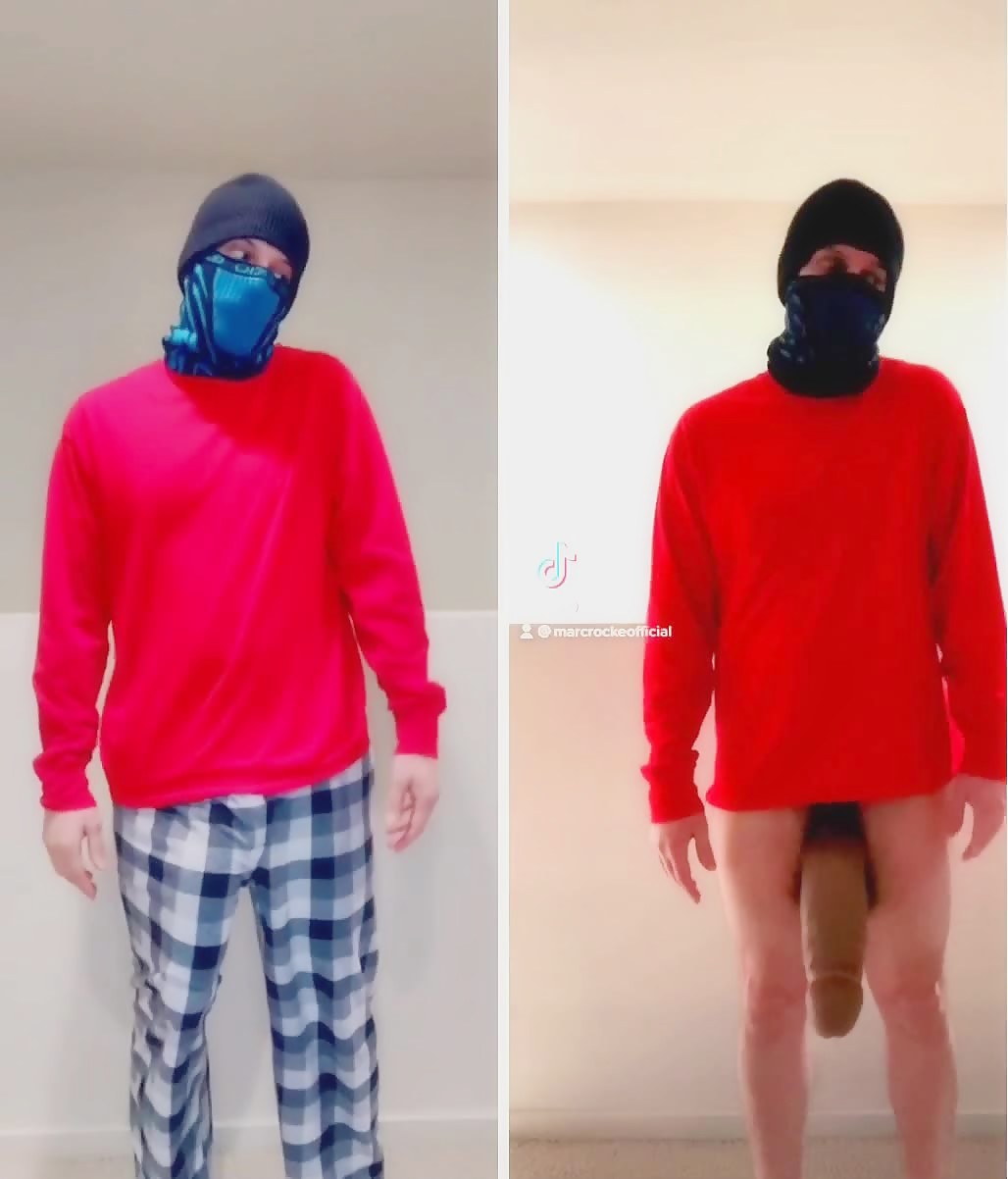 TikTok Side-by-Side - When People Say I Made my Dick Too Big